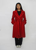 Red Wool Coat
