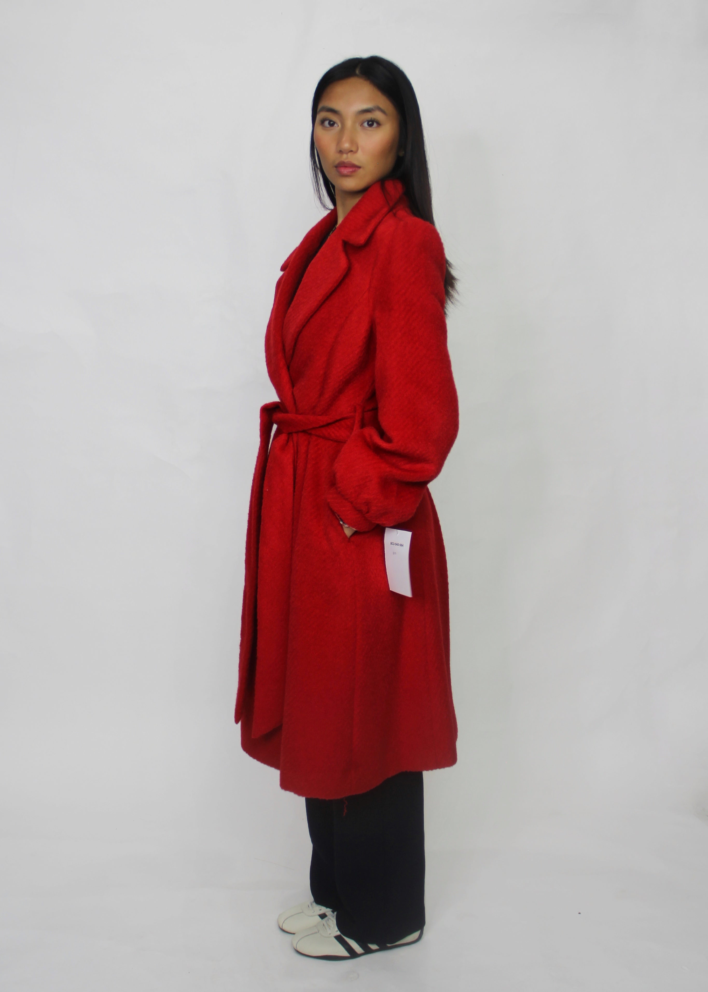 Red Wool Coat
