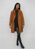 Camel Wool Blend Coat