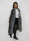 Leopard Faux Fur Coat