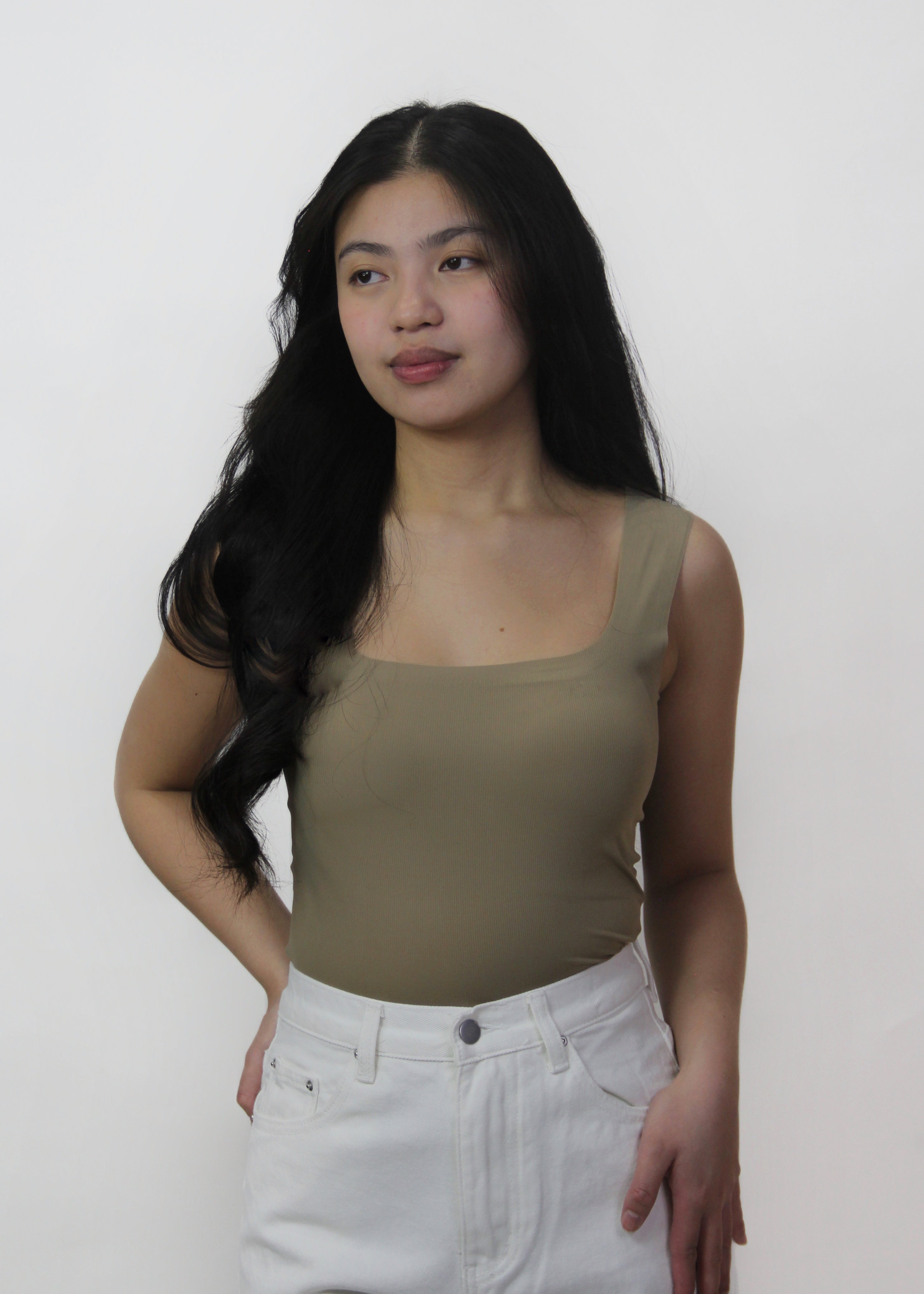 Padded Square Neck Tank